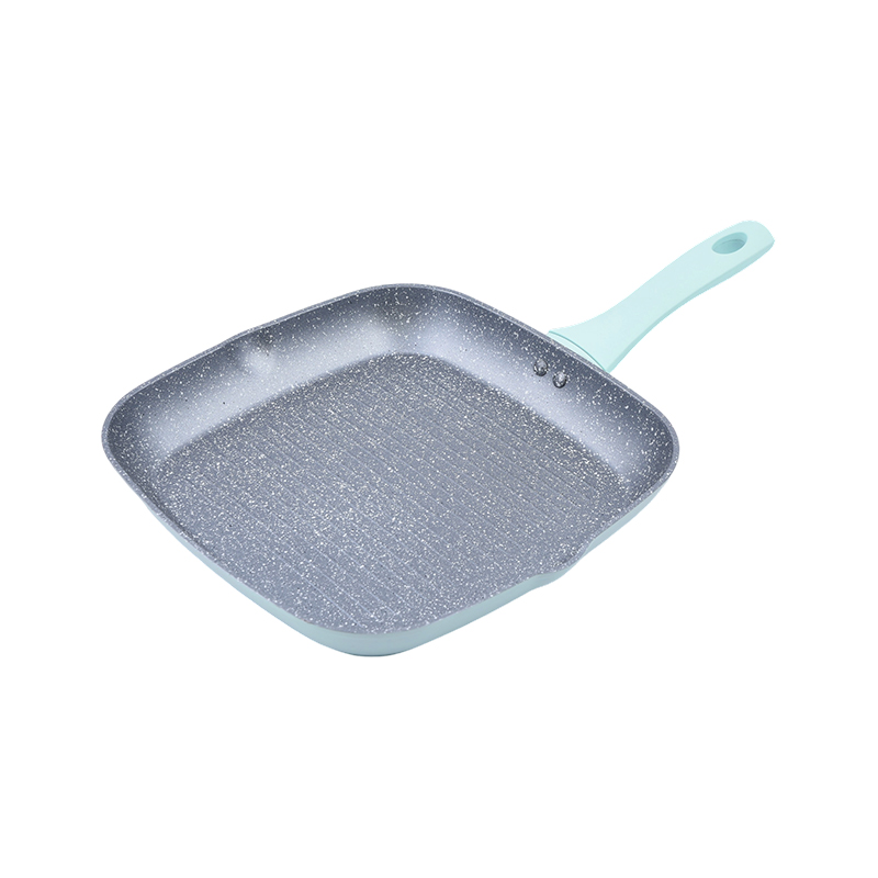 Griglia in alluminio forgiato con marmo grigio