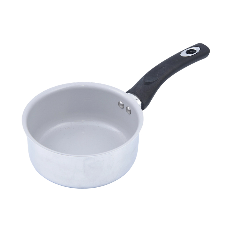 Casseruola in alluminio pressato finitura a specchio