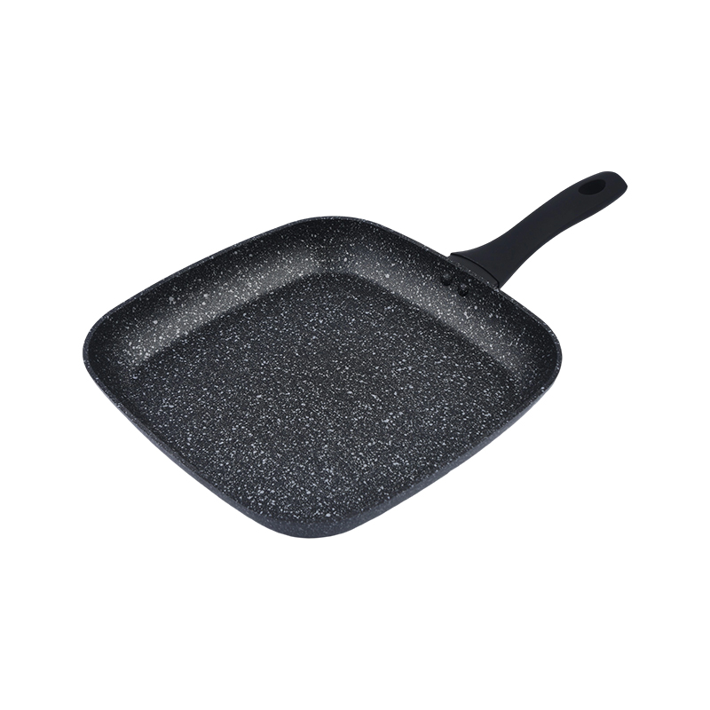 Griglia in alluminio forgiato con marmo nero